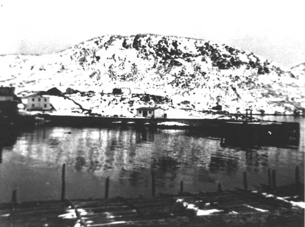 111: Red Island harbour in winter.